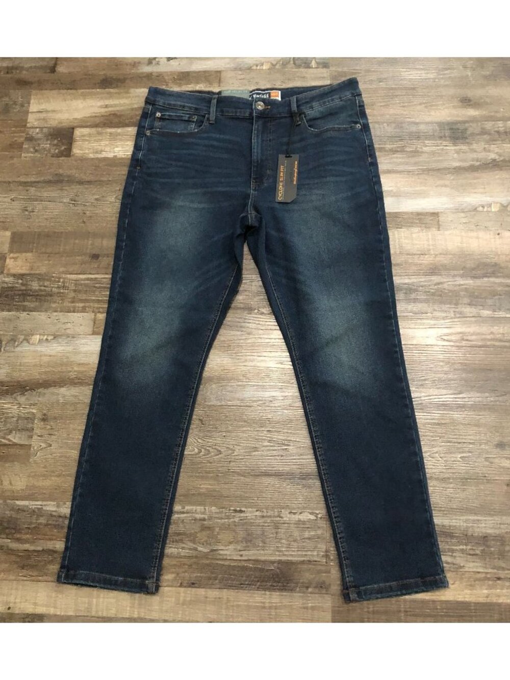 Weatherproof Vintage Mens 36x30 Cyclone Slim Fit Stretch Pants New with $98 Tags
